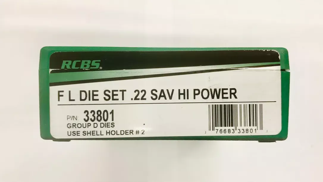 22 Savage H.P. FL Die Set by RCBS - Hunt Gear Supply