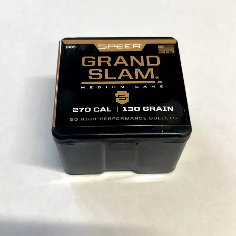 270 cal. (.277) 130gr SP Bullet Grand-Slam by Speer (#1465) - 50 pcs - Hunt Gear Supply