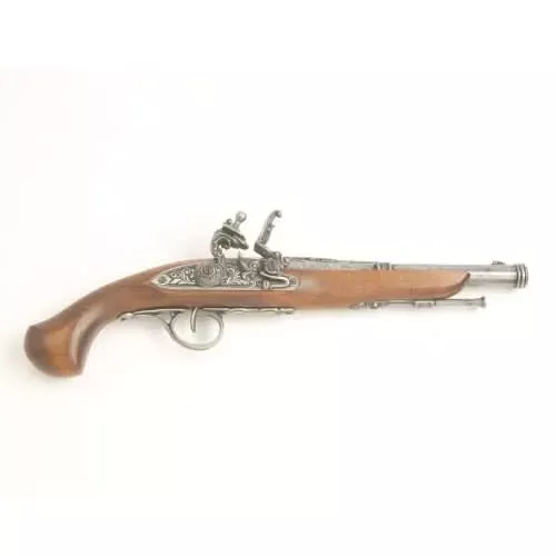 Colonial Replica 18TH Century Engraved Flintlock Pistol - Hunt Gear Supply