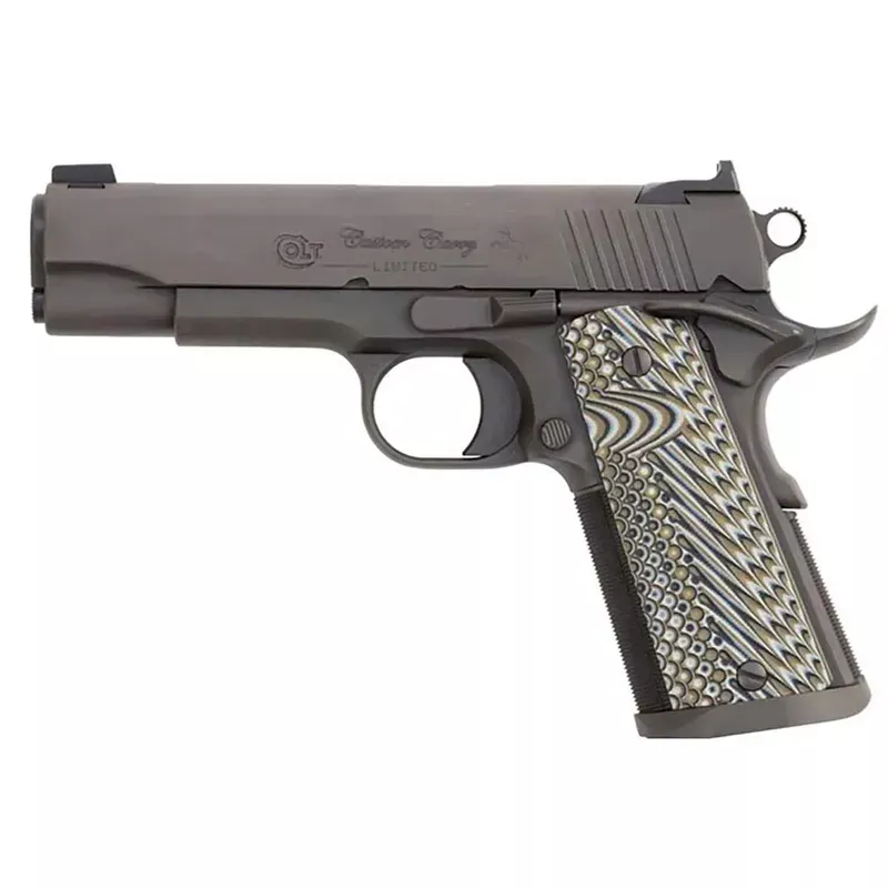 Colt Custom Carry Limited 45 Auto (ACP) 4.25in Smoked Gray Pistol - 8+1 Rounds - Hunt Gear Supply