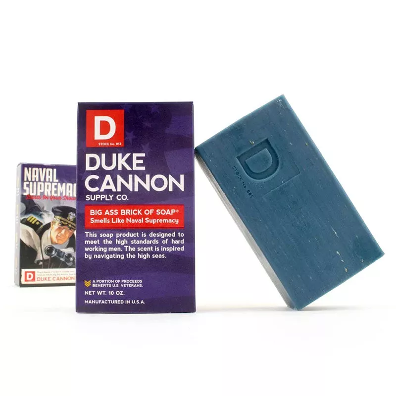 Duke Cannon Big Ass Brick of Soap - Naval Supremacy - Hunt Gear Supply