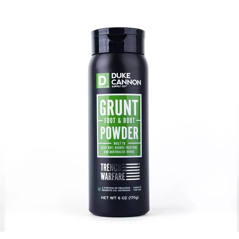Duke Cannon Grunt Foot and Boot Powder - Hunt Gear Supply