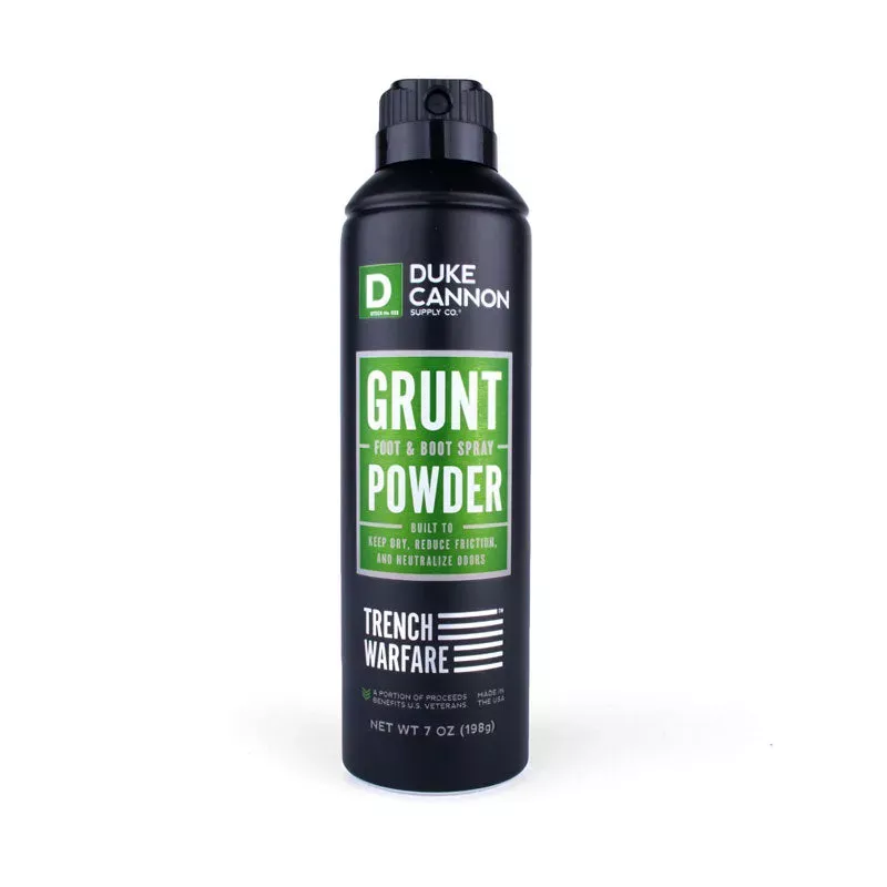 Duke Cannon Grunt Foot & Boot Powder Spray - Hunt Gear Supply