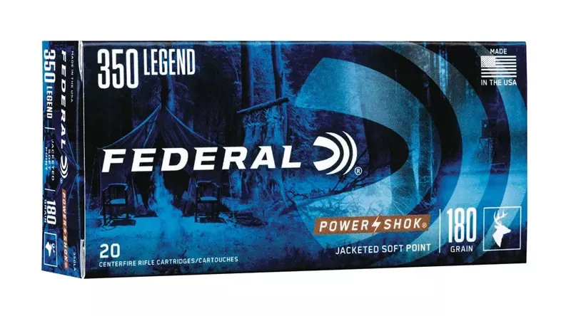 Federal 350 Legend 180 gr Soft Point Power-Shok 20/Box - Hunt Gear Supply