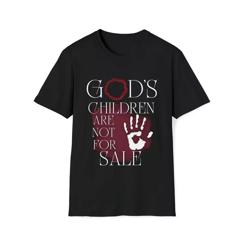 God's children are not for sale 2 Unisex Softstyle T-Shirt - Hunt Gear Supply