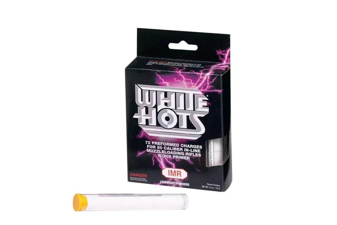 IMR™ White Hots Pellets - Muzzleloader Black Powder Substitute (72 Pellets) - Hunt Gear Supply