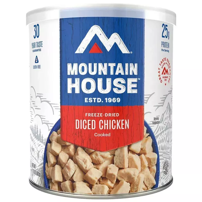 Mountain House Diced Chicken - 14 Servings - Hunt Gear Supply