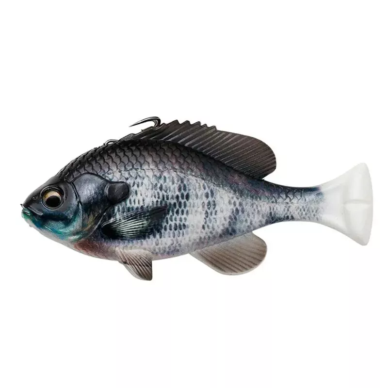 Savage Gear 3D Pulsetail Bluegill Soft Swimbait - White Gill, 5-1/2in, Moderate Sinking - Hunt Gear Supply