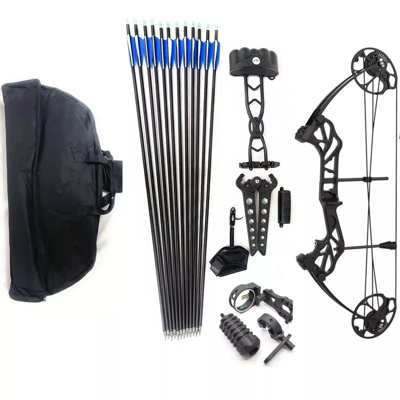 Southland Archery Supply Destroyer 28 #55/60Lbs 28 " ATA Compound Hunting Bow Kit - Hunt Gear Supply