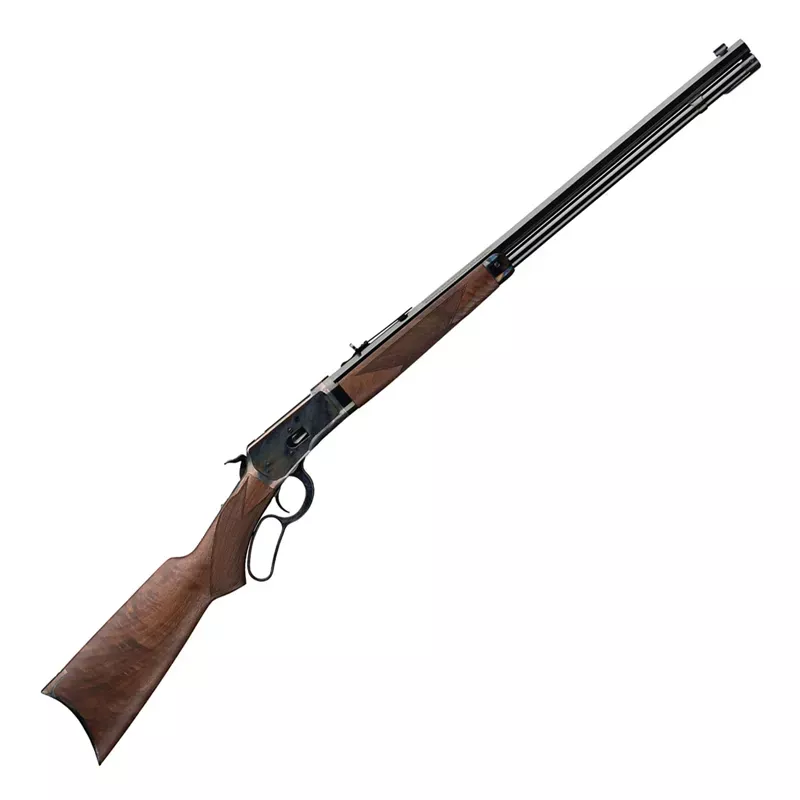 Winchester 1892 Deluxe Octagon Takedown 45 (Long) Colt Blued/Brown Lever Action Rifle - 24in - Hunt Gear Supply