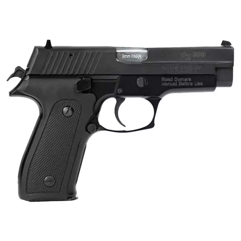 Zastava USA CZ999 9mm Luger 4.25in Blued Pistol - 15+1 Rounds - Hunt Gear Supply